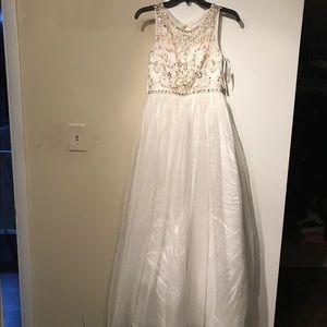 Beautiful white goddess dress